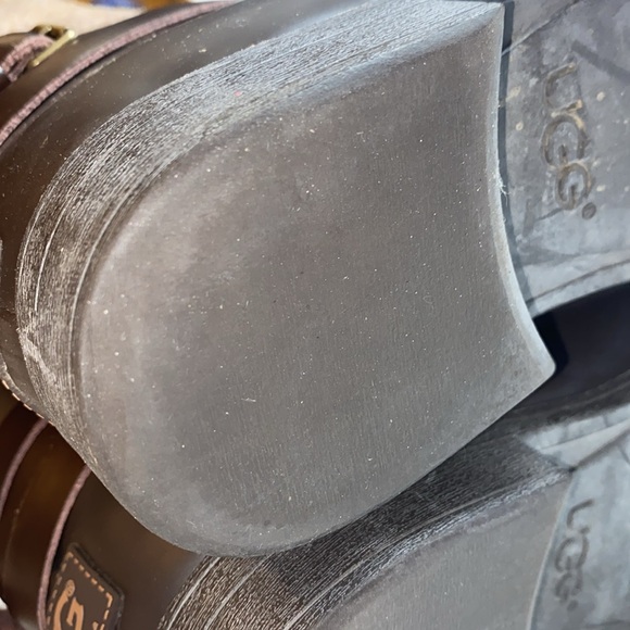 UGG 7 Australia KORYNNE tall rubber fall BOOTS equestrian style barn horseback - Picture 7 of 16